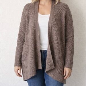 MothWomen's Open Front Cardigan Sweater - Size Large - Soft Knit, Cozy & Stylish